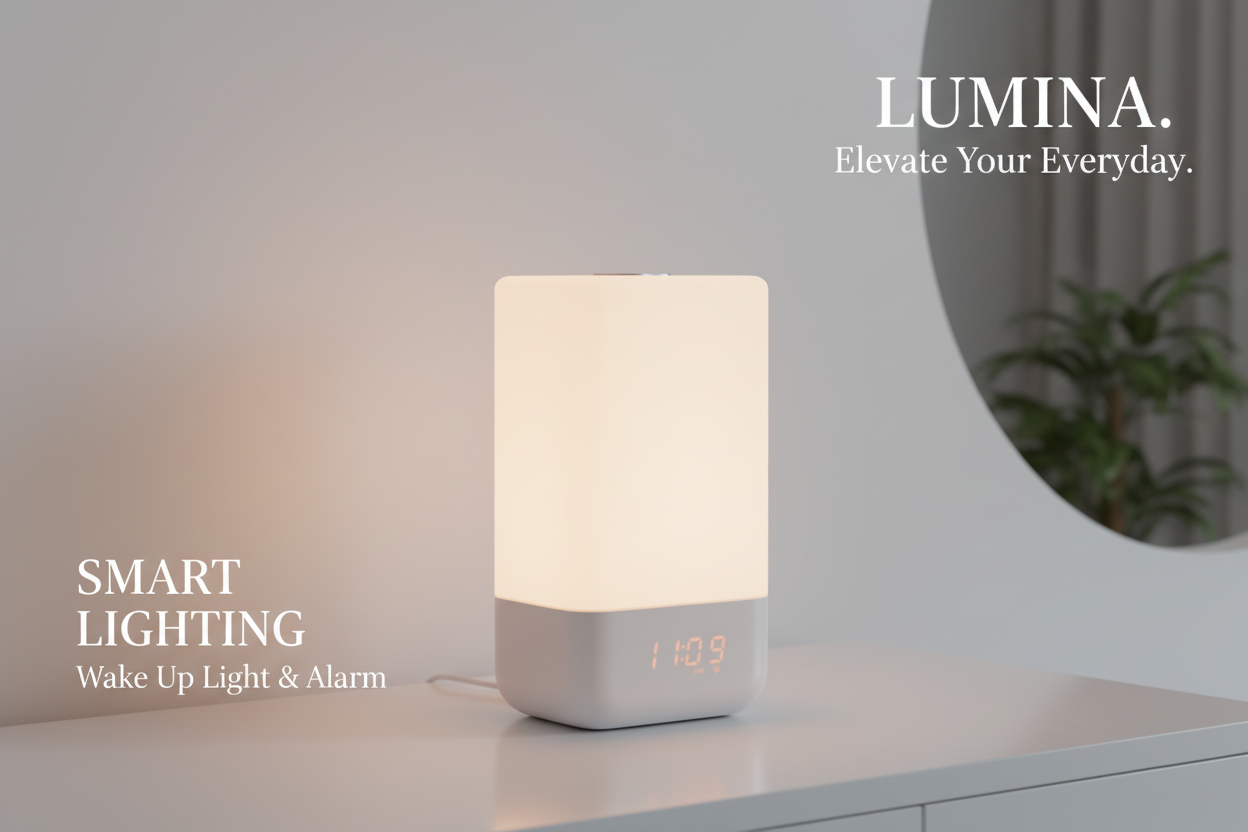 Smart LED Sunrise Alarm Clock