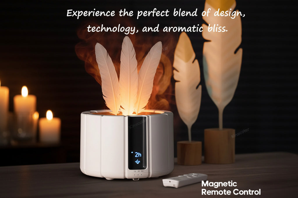 Simulated Flame Aroma Diffuser