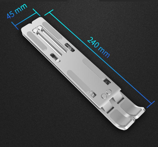 Six-Position Aluminum Laptop Riser