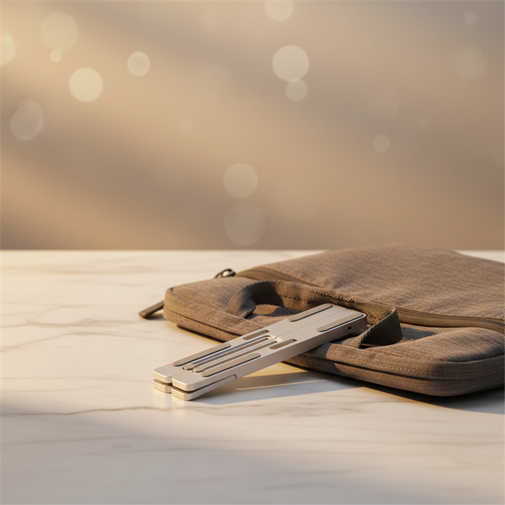 Six-Position Aluminum Laptop Riser