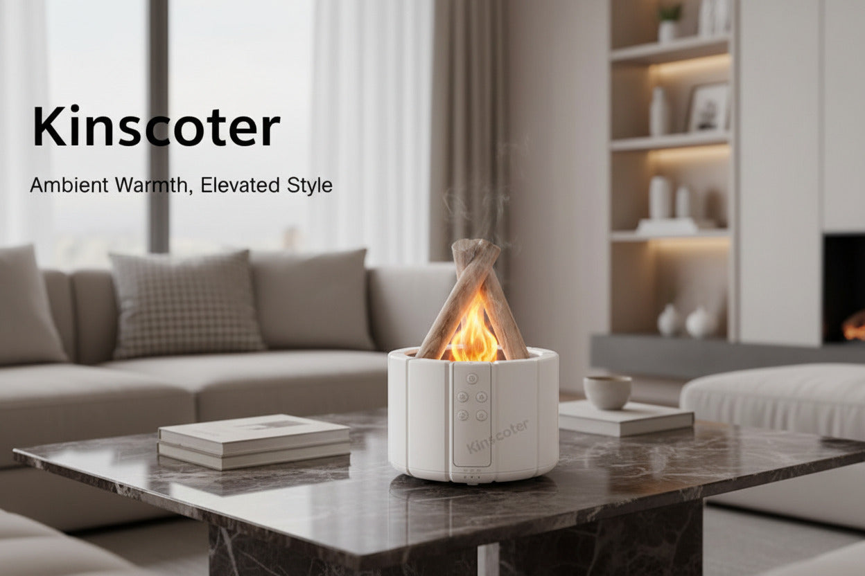 Simulated Flame Aroma Diffuser