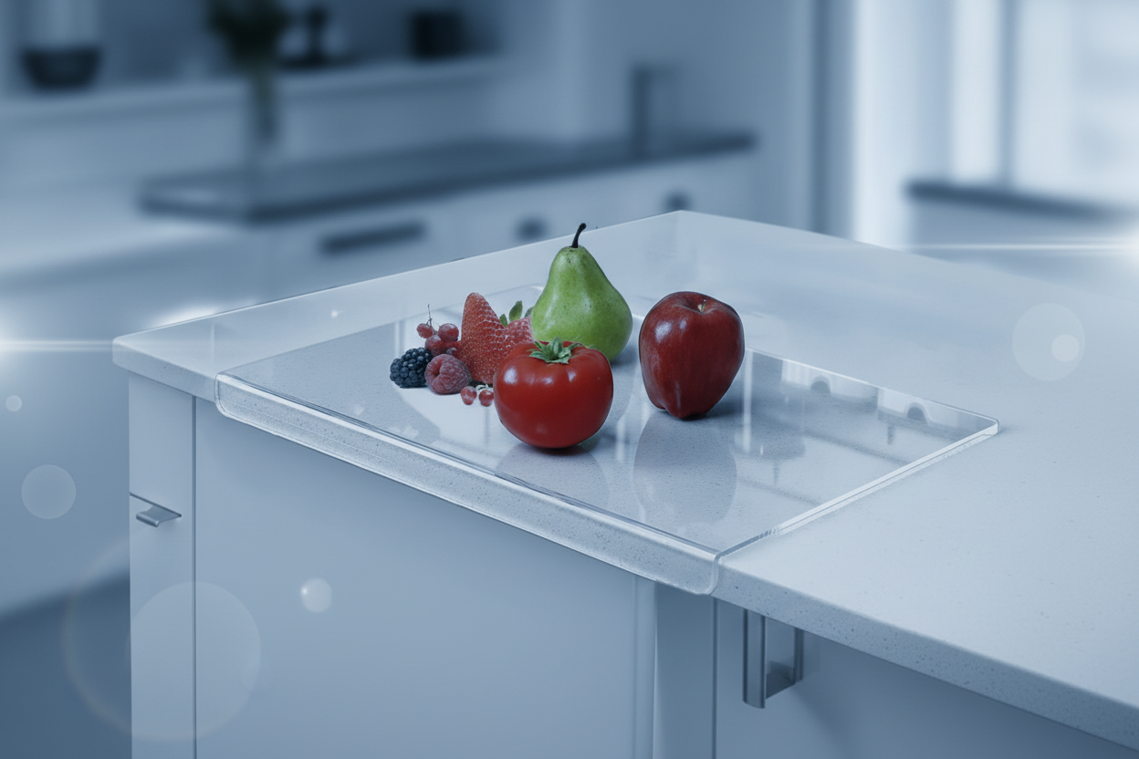Non-Slip Acrylic Kitchen Chopping Board