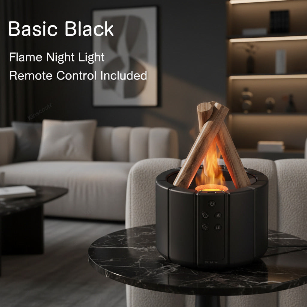 Simulated Flame Aroma Diffuser