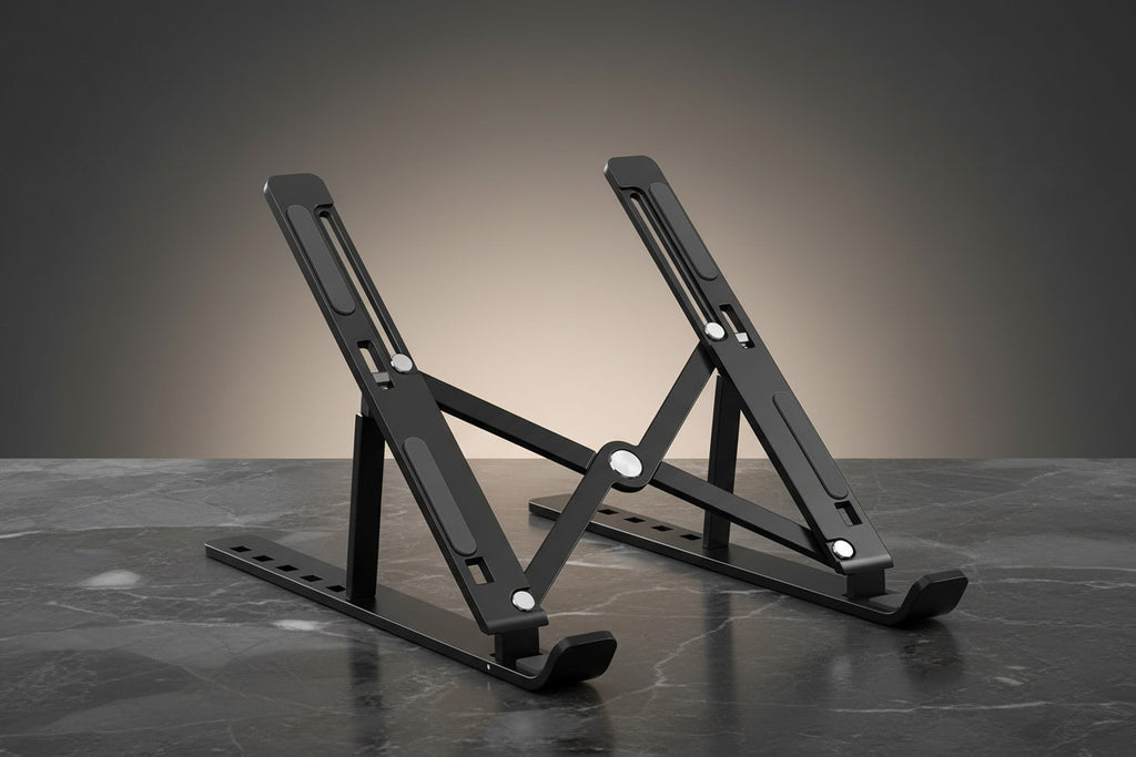 Six-Position Aluminum Laptop Riser